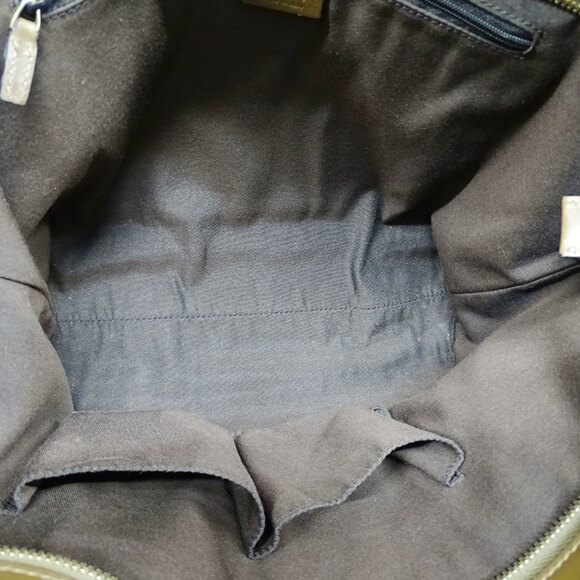 GUCCI Authentic Brown Canvas Shoulder Bag - Picture 7 of 14